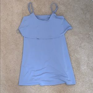 Light blue express mini dress